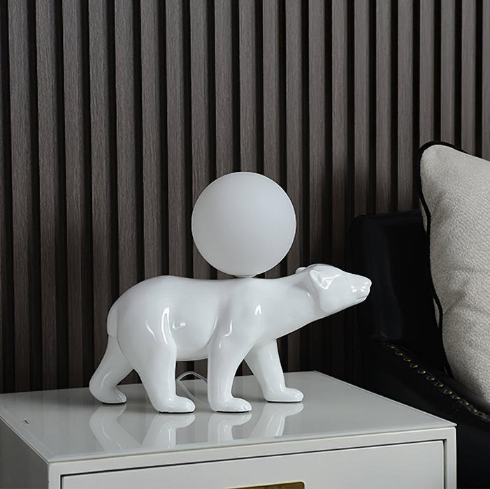 Polar Bear Table Lamp-DWHOME