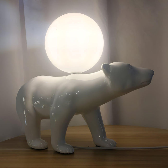Polar Bear Table Lamp-DWHOME