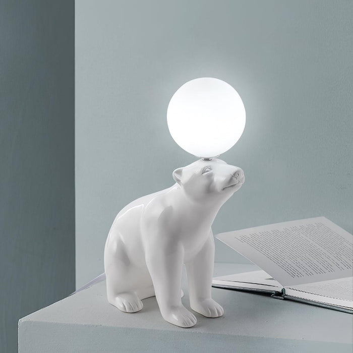 Polar Bear Table Lamp-DWHOME