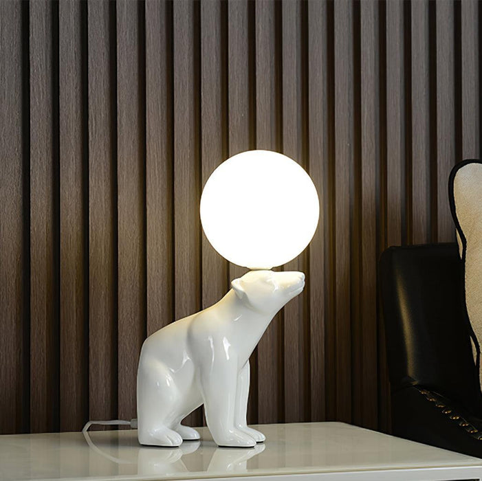 Polar Bear Table Lamp-DWHOME