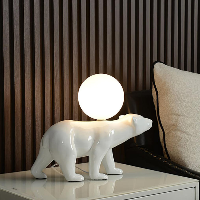 Polar Bear Table Lamp-DWHOME