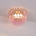 Poliedri Murano Pink Ceiling Light-DWHOME