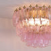 Poliedri Murano Pink Ceiling Light-DWHOME