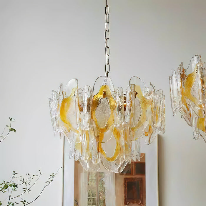 Poliedro Murano Glass Chandelier-DWHOME