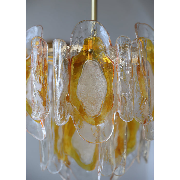 Poliedro Murano Glass Chandelier-DWHOME