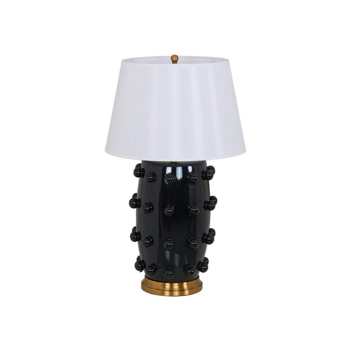 Polka Dot Porcelain Table Lamp-DWHOME