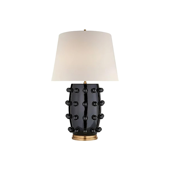 Polka Dot Porcelain Table Lamp-DWHOME