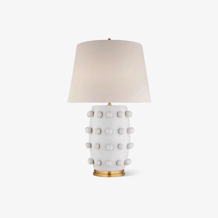 Polka Dot Porcelain Table Lamp-DWHOME
