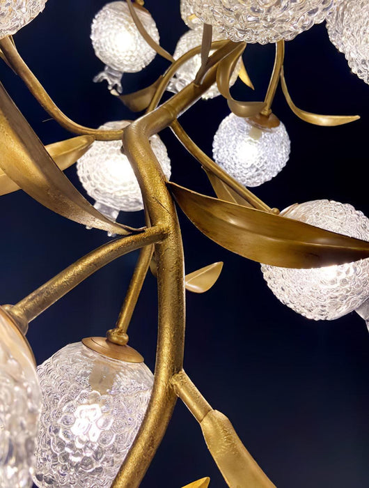 Pomegranate Brass Ceiling Lamp-DWHOME