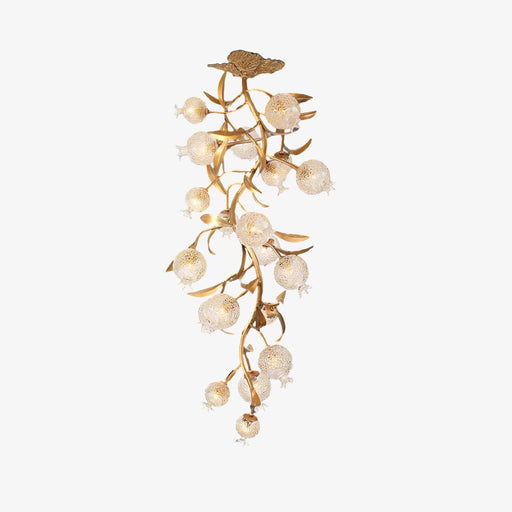 Pomegranate Brass Ceiling Lamp-DWHOME