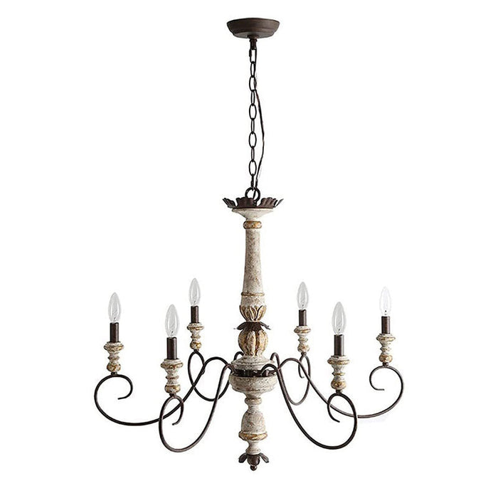 Poppe Wooden Chandelier-DWHOME