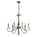Poppe Wooden Chandelier-DWHOME