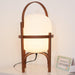 Portable Lantern Glass Table Lamp-DWHOME