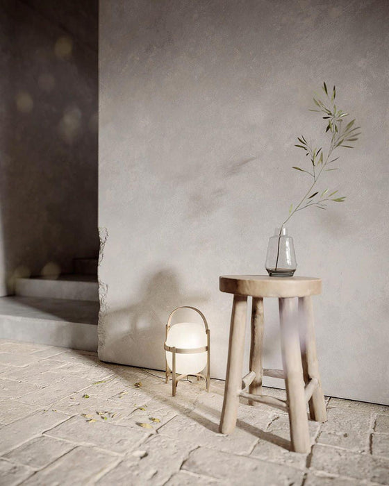Portable Lantern Glass Table Lamp-DWHOME