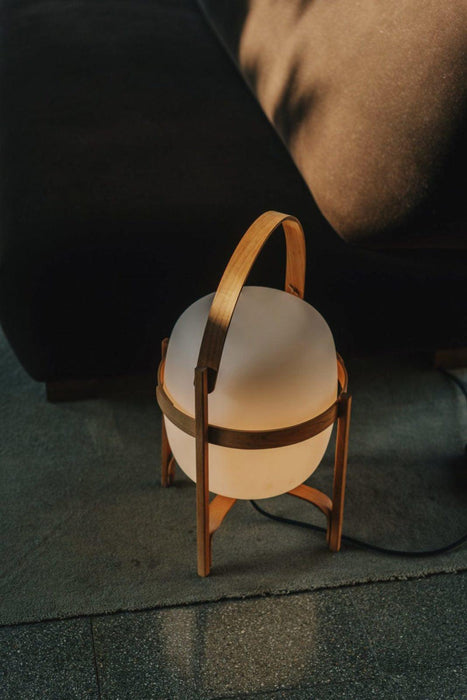 Portable Lantern Glass Table Lamp-DWHOME