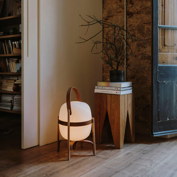 Portable Lantern Glass Table Lamp-DWHOME