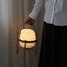Portable Lantern Glass Table Lamp-DWHOME