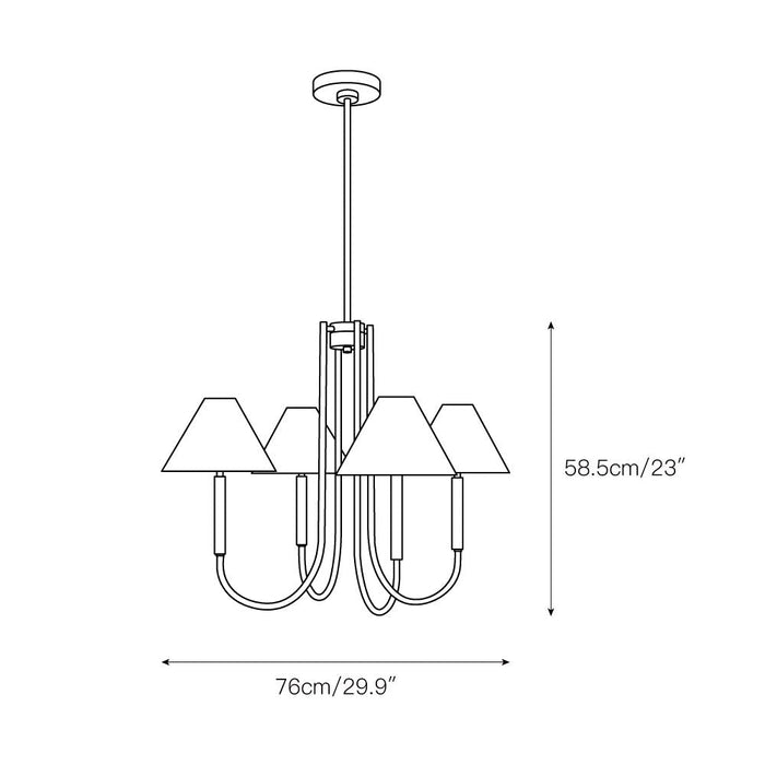 Porteau Chandelier-DWHOME