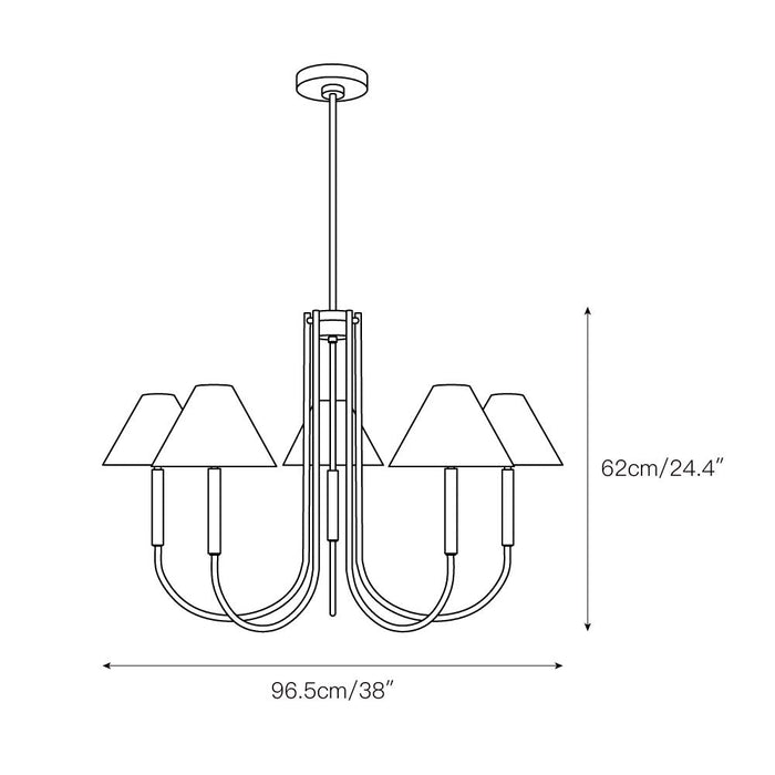 Porteau Chandelier-DWHOME
