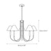 Porteau Chandelier-DWHOME