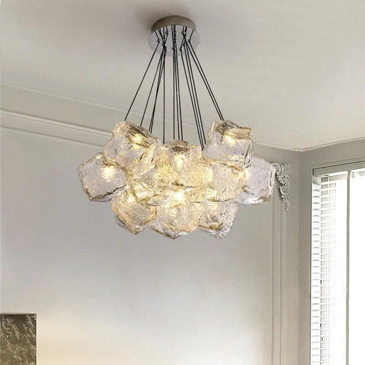 13 Light Post Modern Chrome Chandeliers - DWHOME