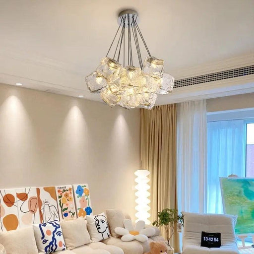 13 Light Post Modern Chrome Chandeliers - DWHOME