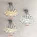 13 Light Post Modern Chrome Chandeliers - DWHOME