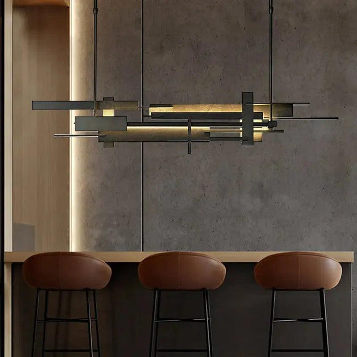 Postmodern Black Metal Chandelier - DWHOME