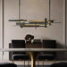 Postmodern Black Metal Chandelier - DWHOME