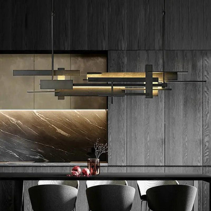 Postmodern Black Metal Chandelier - DWHOME