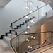 Postmodern Ring Pendant Light for Staircase - DWHOME