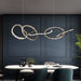 Primary Crystal 5 Rings Chandelier-DWHOME