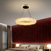Primary Crystal Halo Modern Chandelier-DWHOME
