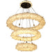 Primary Crystal Halo Modern Chandelier-DWHOME