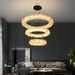 Primary Crystal Halo Modern Chandelier-DWHOME