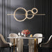 Primary Crystal Cluster Island Chandelier-DWHOME