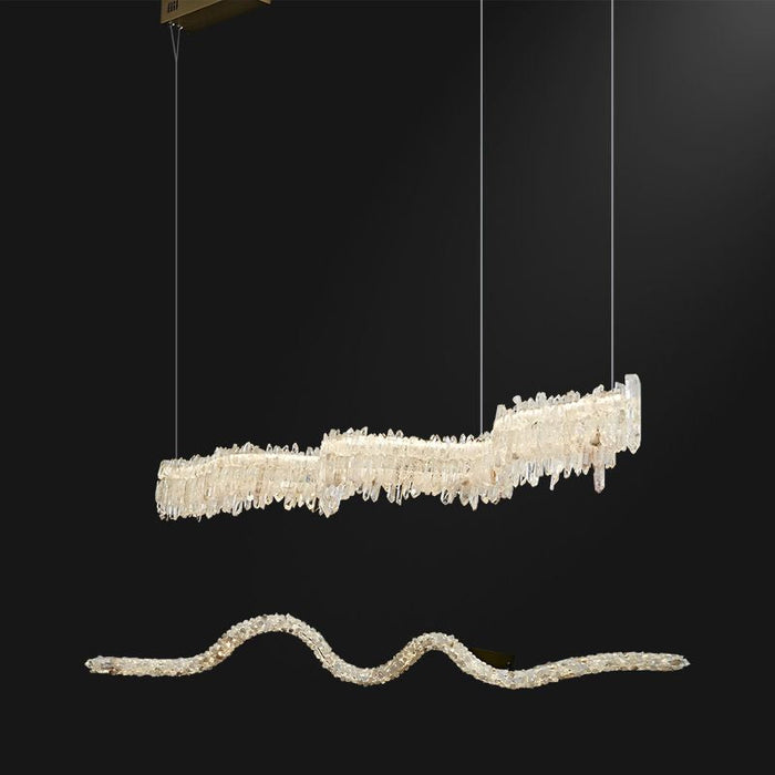 Primary Crystal Linear Chandelier-DWHOME