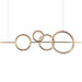 Primary Crystal Cluster Island Chandelier-DWHOME
