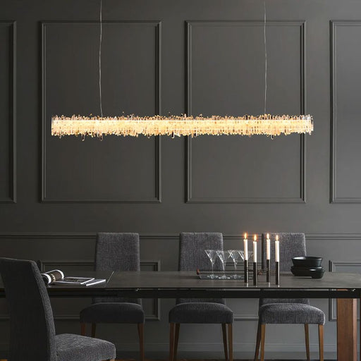 Primary Crystal Linear Chandelier-DWHOME