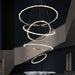 Primary Crystal Multi Rings Chandelier-DWHOME