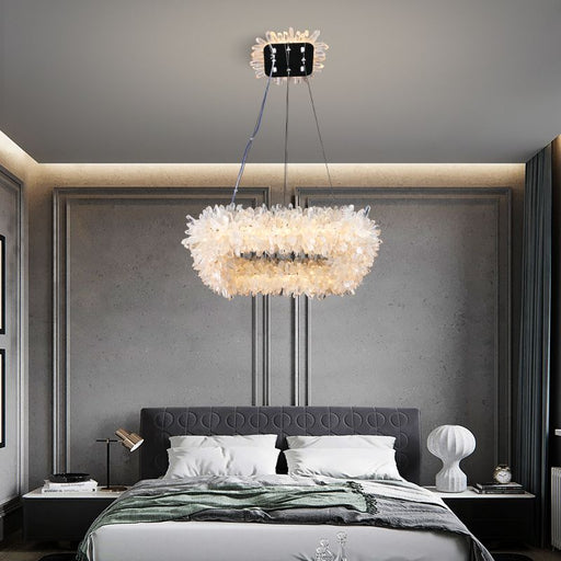 Primary Crystal Square Modern Chandelier-DWHOME
