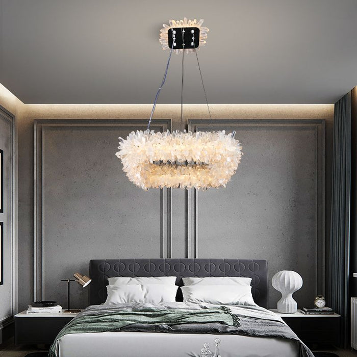 Primary Crystal Square Modern Chandelier-DWHOME