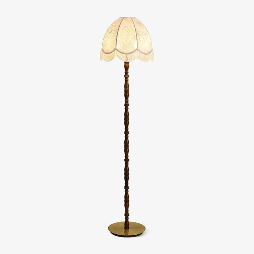 Printed Tassel Floor Lamp-DWHOME