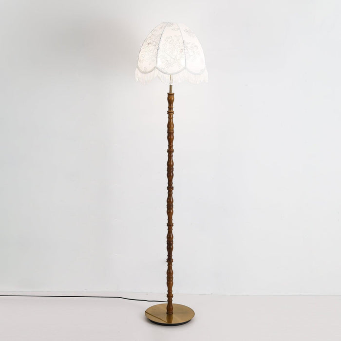 Printed Tassel Floor Lamp-DWHOME