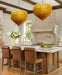 Prism Murano Amber Glass Chandelier-DWHOME