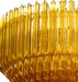 Prism Murano Amber Glass Chandelier-DWHOME