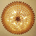 Prism Murano Amber Glass Chandelier-DWHOME