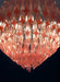 Prism Murano Pink Glass Chandelier-DWHOME