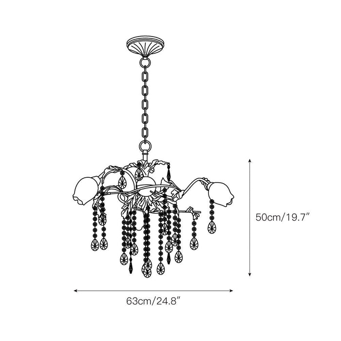 Prosecco Chandelier-DWHOME
