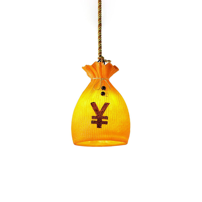 Prosperity Pouch Resin Pendant Lamp-DWHOME